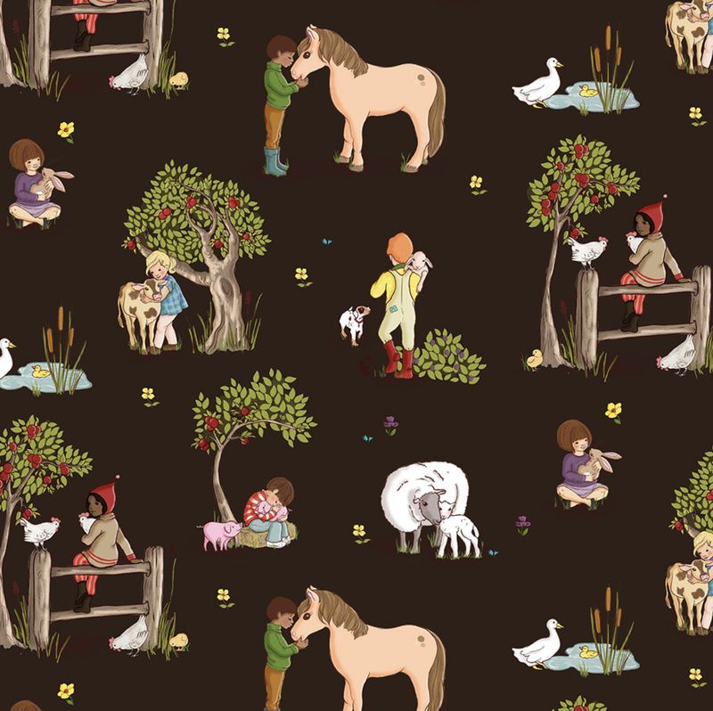 Farm Days - Farm Hugs Chocolate - 25cm
