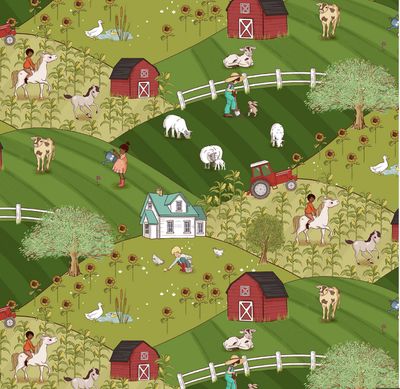 Farm Days - Farm Hill Meadow - 25cm