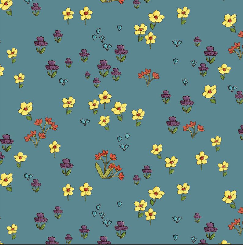 Farm Days - Itsy Bitsy Bloom Azure - 25cm