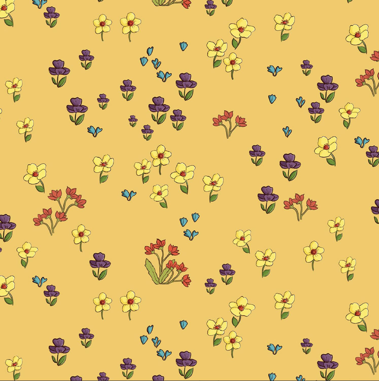 Farm Days - Itsy Bitsy Bloom Yellow - 25cm