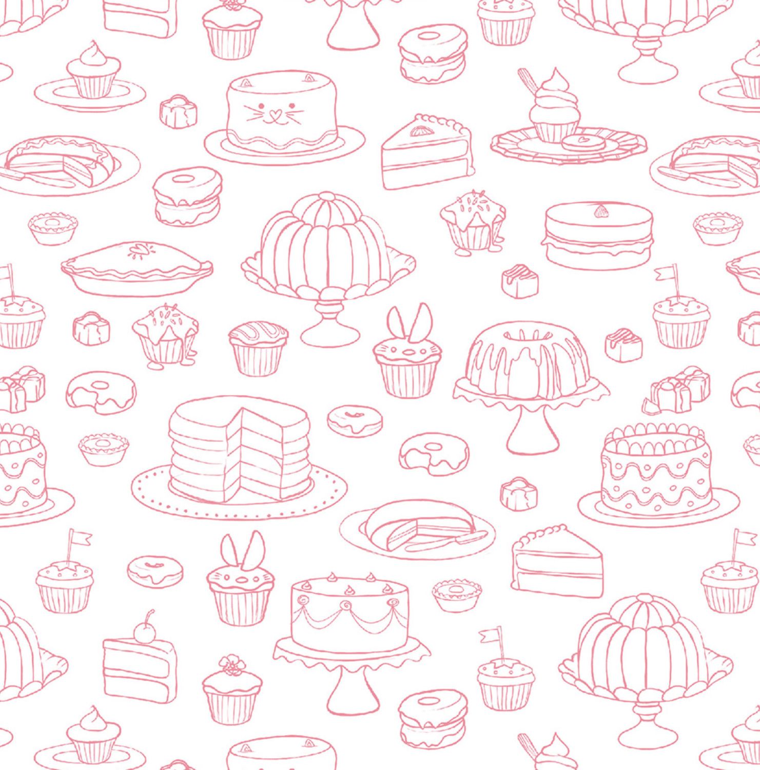 Yummy Scrummy Day - Yummy Patisserie Pink - 25cm