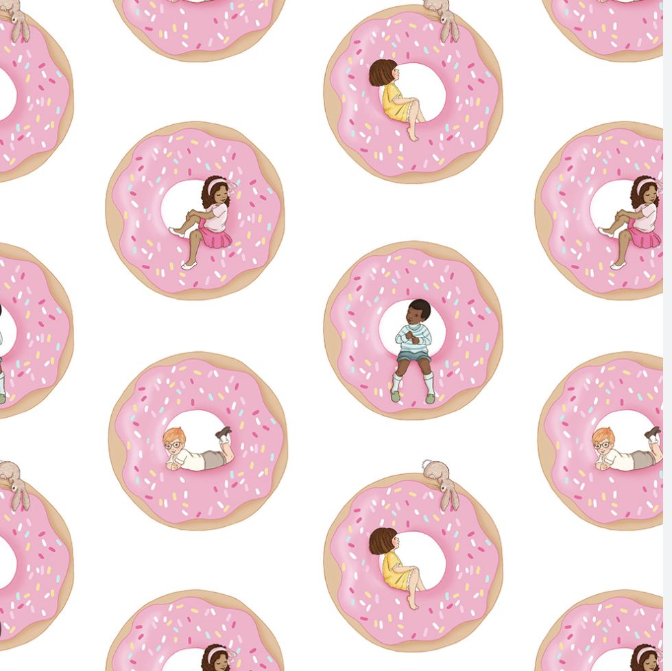 Yummy Scrummy Day - Yummy Donuts White - 25cm