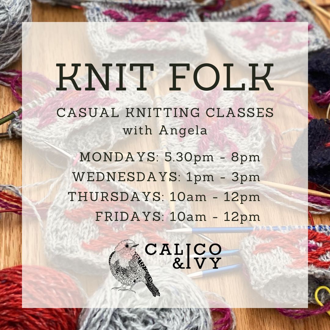 Knit Folk - Weekly Casual Classes