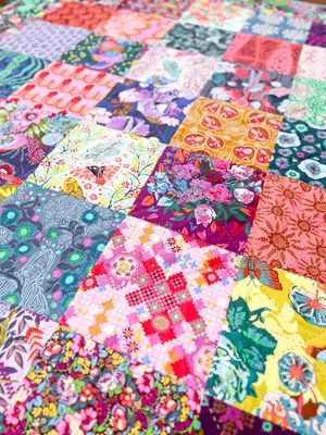 Anna Maria Boho Quilt Kit - 10&quot; Squares