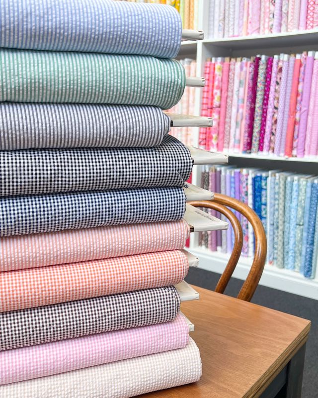 Seersucker Cotton - Multiple designs