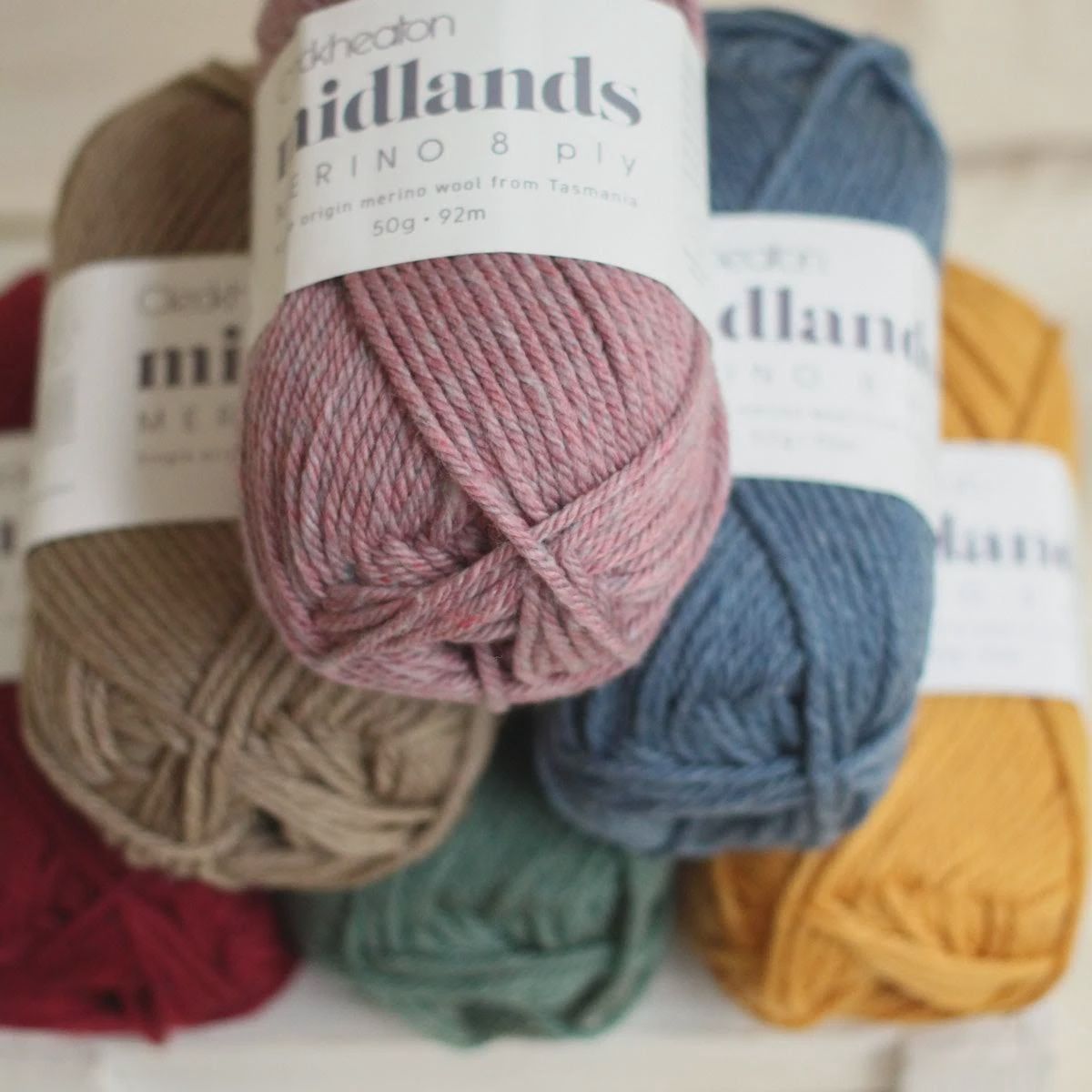 Cleckheaton Midlands Merino 8ply