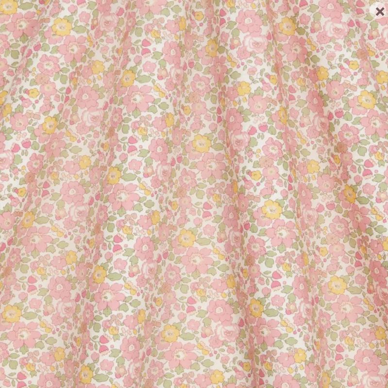 Liberty Tana Lawn - Betsy AB Metallic - 25cm