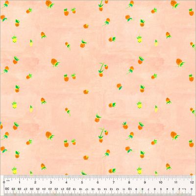 Heather Ross - By Hand - Wild Strawberry - 25cm