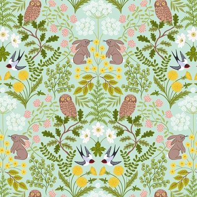 Lewis &amp; Irene Clearbury / Summer - Duck Egg / 25cm
