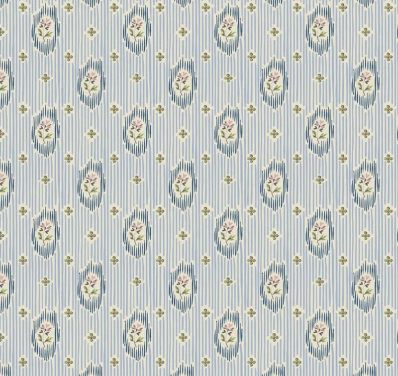 Milkwood - DV6755 Blue Wallpaper - 25cm