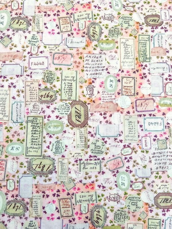Liberty Tana Lawn - Archive Allsorts Pink - 25cm