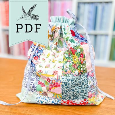 PDF Pattern - Liberty Lasenby Project Bag PDF Pattern - Liberty Lasenby Project Bag
