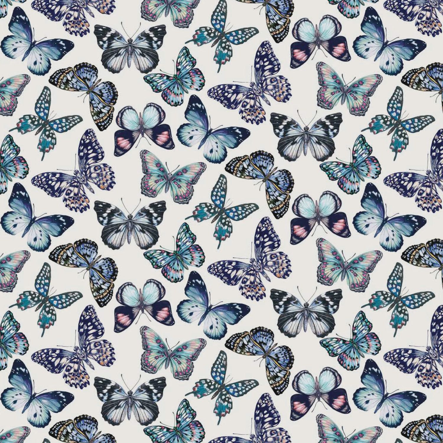 Liberty Tana Lawn - Julie Butterfly A - 25cm