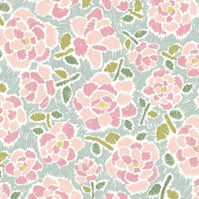 Liberty Tana Lawn - Charleston Posy B - 25cm
