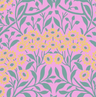 Kaffe X Morris - Michaelmas Daisy Pink - 25cm