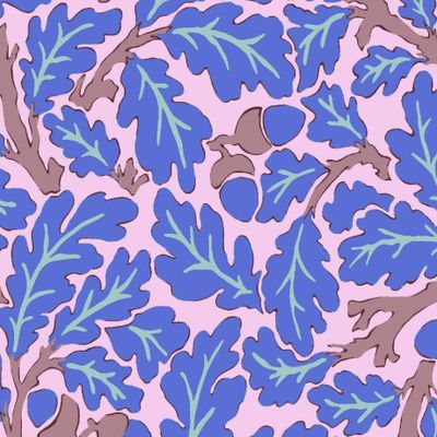 Kaffe X Morris Oak - Blue - 25cm