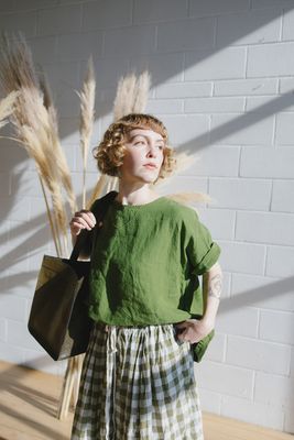 Metta - Avril T-Shirt - Light Linen