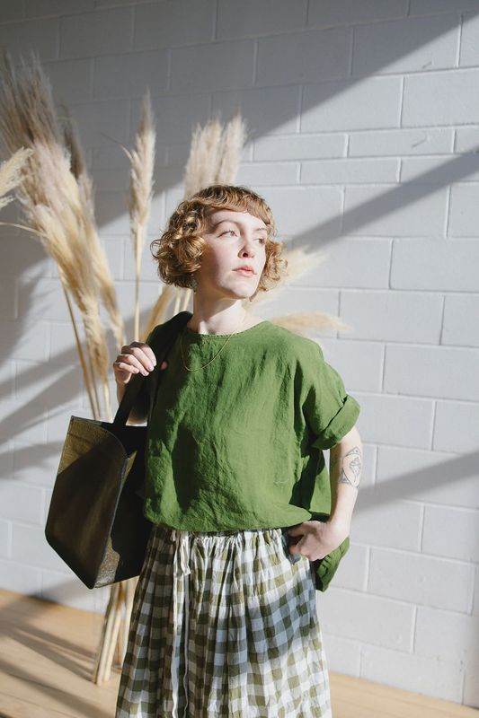 Metta - Avril T-Shirt - Light Linen