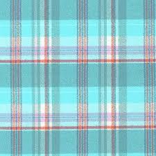 Mammoth Junior Flannel - Aqua Check - 25cm
