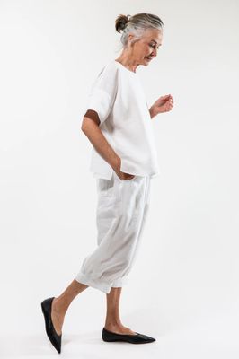 Evas Sunday - Riley Top - White
