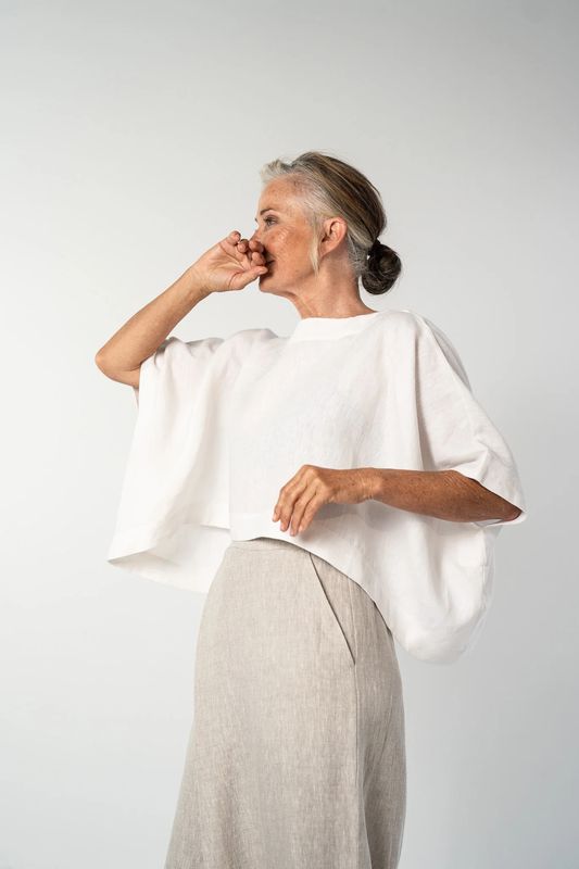 Evas Sunday - Tommy Top - White