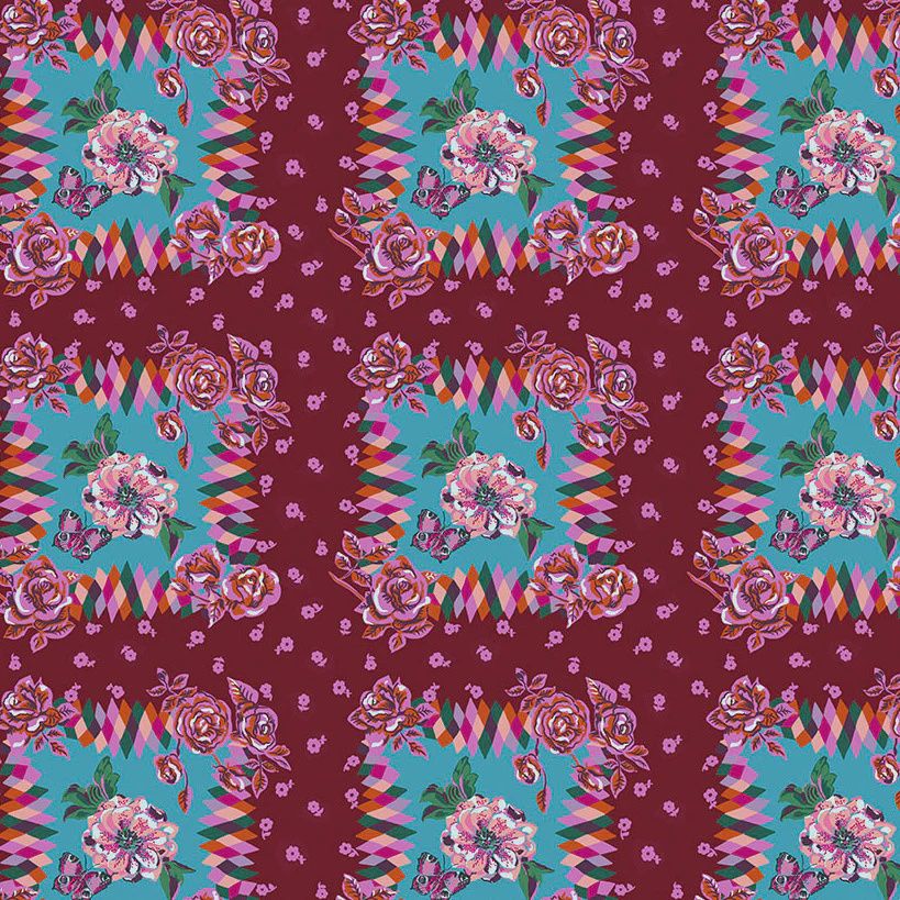Mon Jardin - Cushion / Cherry - 25cm