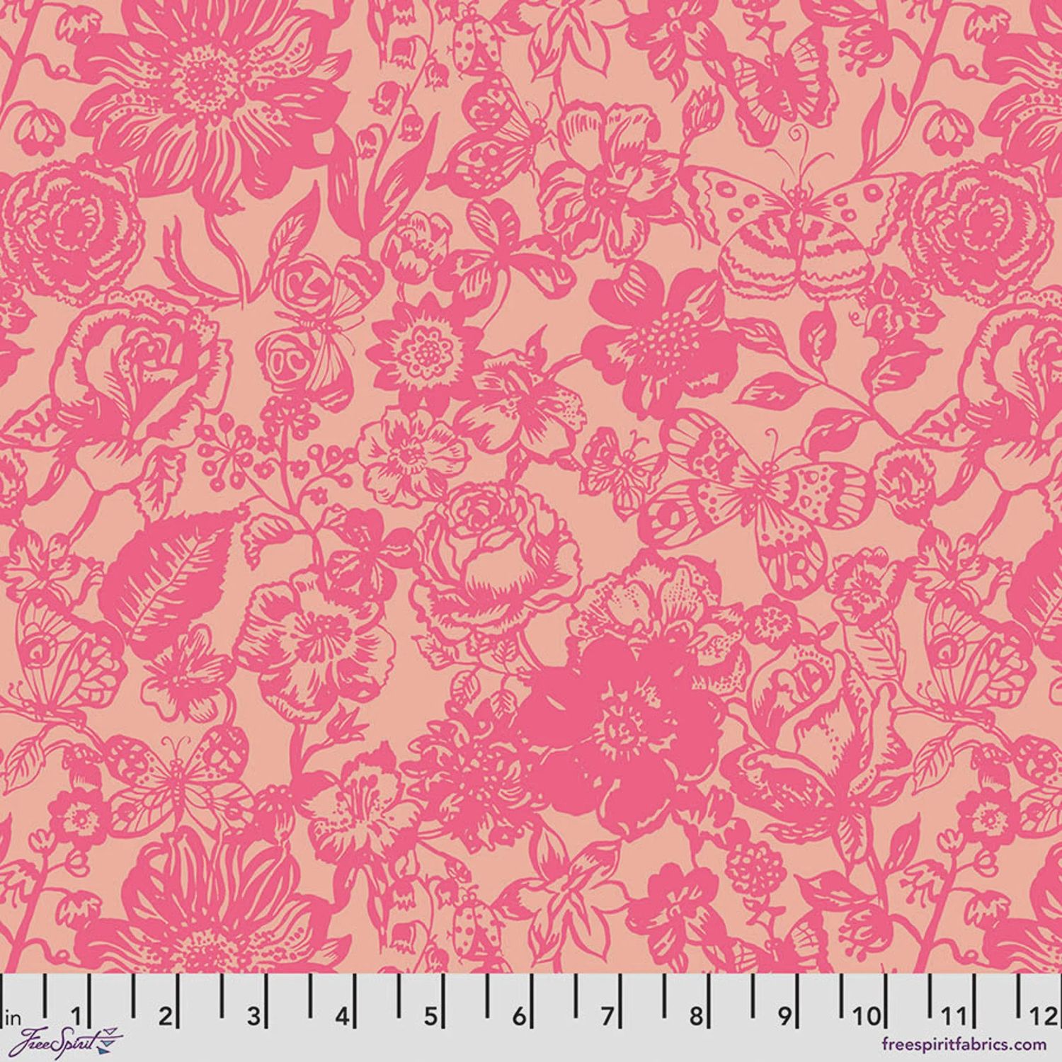 Mon Jardin - Garden Lace / Apricot - 25cm