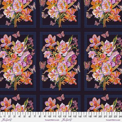 Mon Jardin - Beautiful Bunch / Navy - 25cm