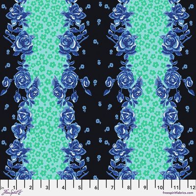 Mon Jardin - Rose Stripe / Blue - 25cm