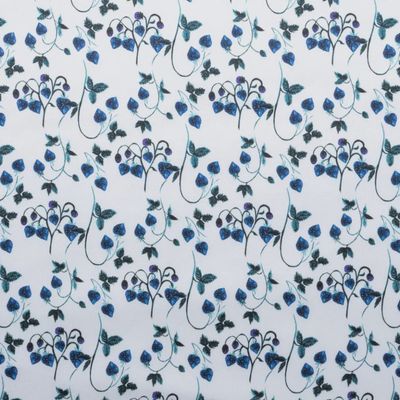 Liberty Tana Lawn -Strawberry Fields Blue - 25cm