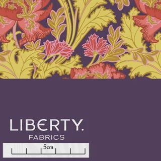 Liberty Tana Lawn - Summer Gallery - Poppy Flair D— 25cm