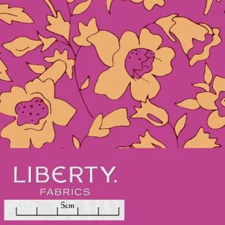 Liberty Tana Lawn - Summer Gallery - Emma Bloom B - 25cm