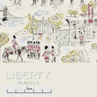 Liberty Tana Lawn - London Collection - Marv’s March B — 25cm