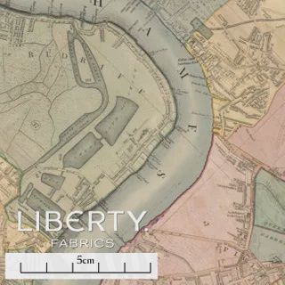 Liberty Tana Lawn - London Collection Cary’s Patchwork A - 25cm