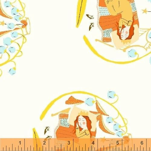 Heather Ross Far Far Away - Sleeping Beauty - 25cm