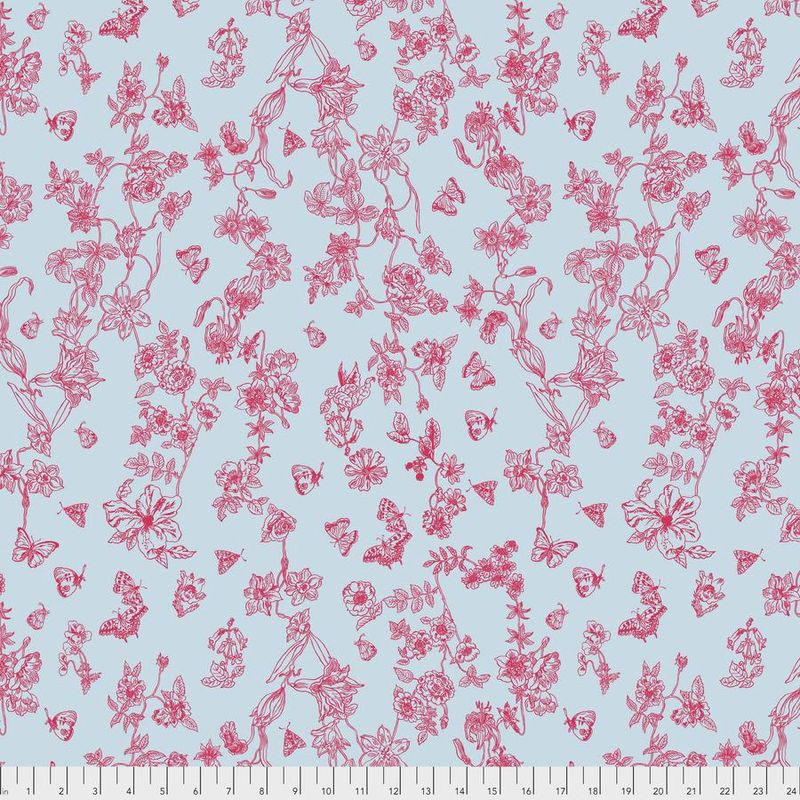 Woodland Walk - Butterflies in the Garden / Grenadine - 25cm