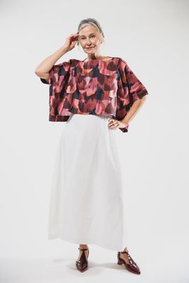 Evas Sunday - Tommy Top / Liberty Ikat Tulip