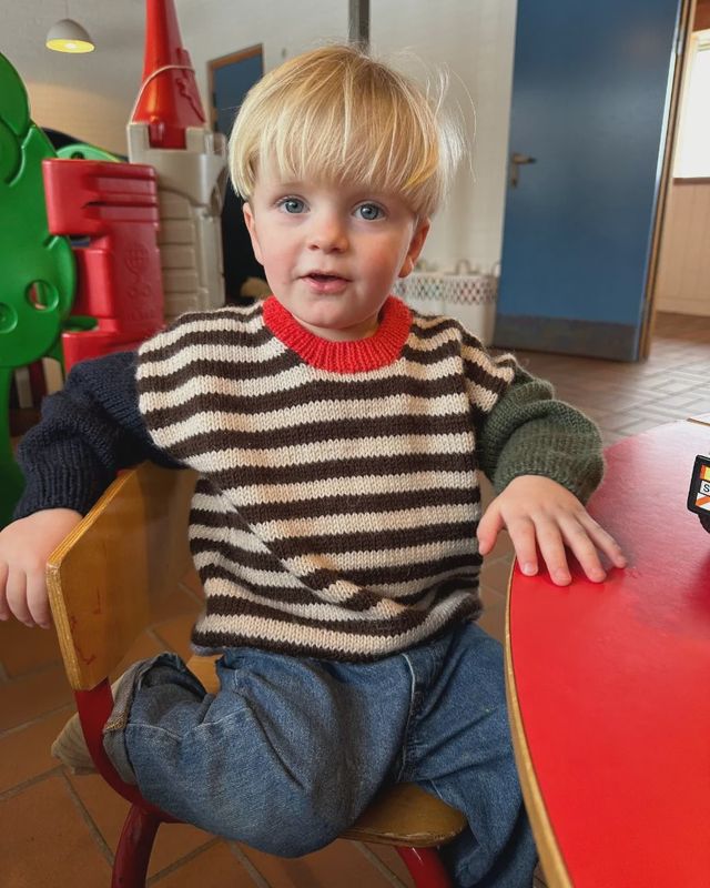 Holger Sweater / Petite Knits Pattern (Junior)