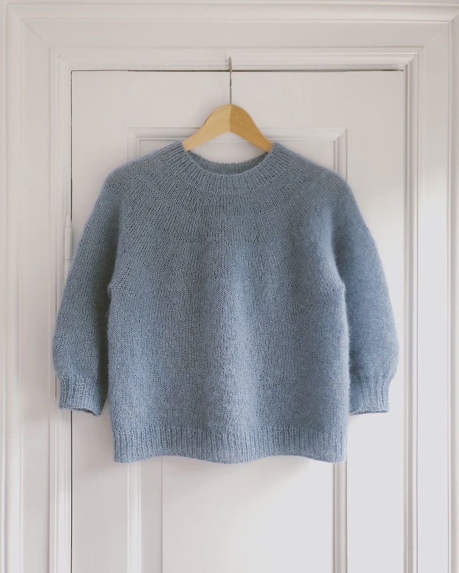 Novice Sweater / Mohair Edition /  Petite Knits Pattern