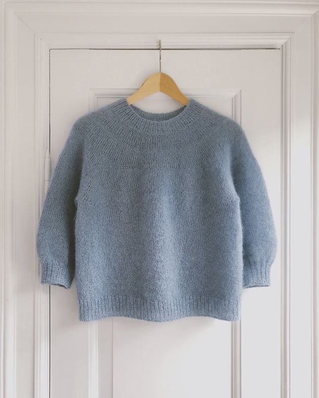 Novice Sweater / Mohair Edition /  Petite Knits Pattern