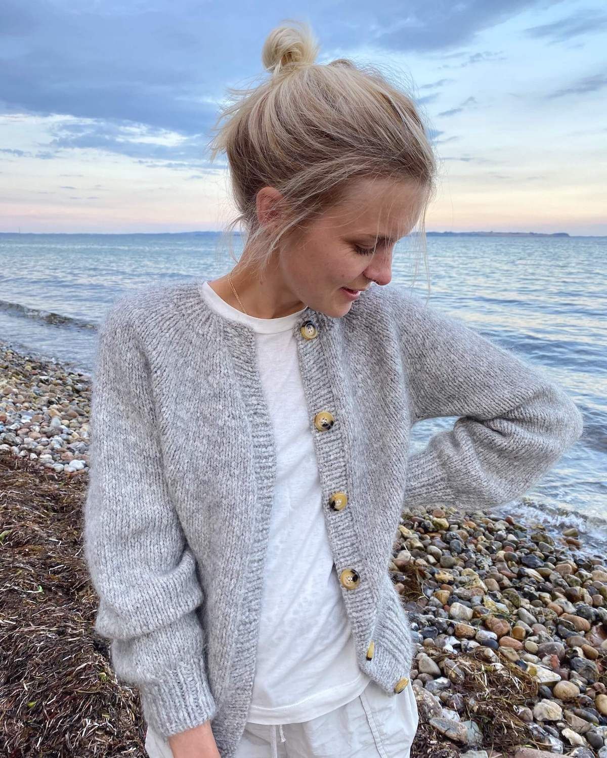 Novice Cardigan / Chunky Edition / Petite Knits Pattern