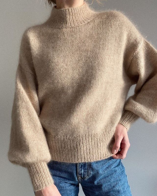 Balloon Sweater / Petite Knits Pattern