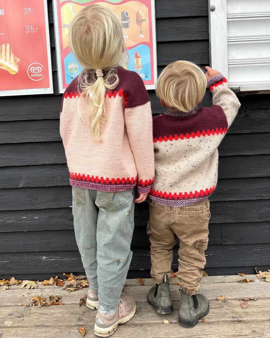 Cross Sweater Junior / Petite Knits Pattern
