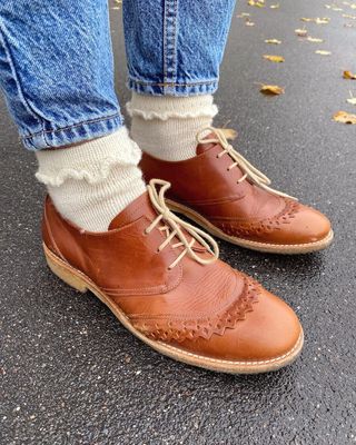 Ruffle Socks / Petite Knits (Adult)