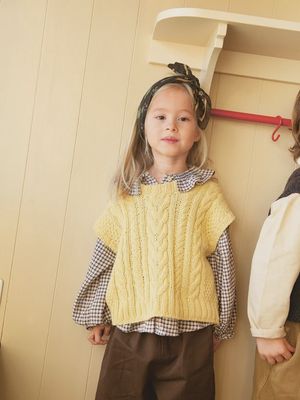 Cora Slipover Junior / Sandnes Garn Pattern