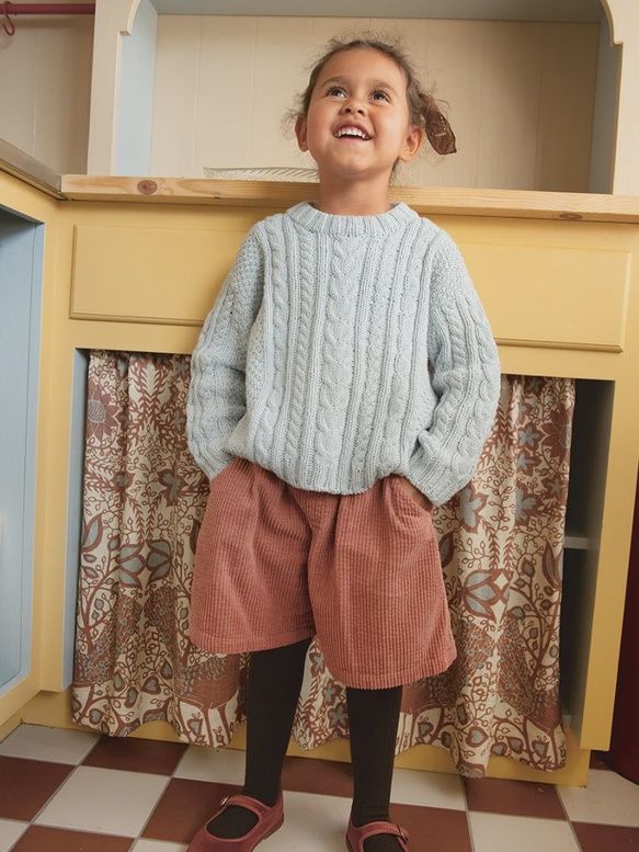 Caspian Sweater Junior / Sandnes Garn Pattern