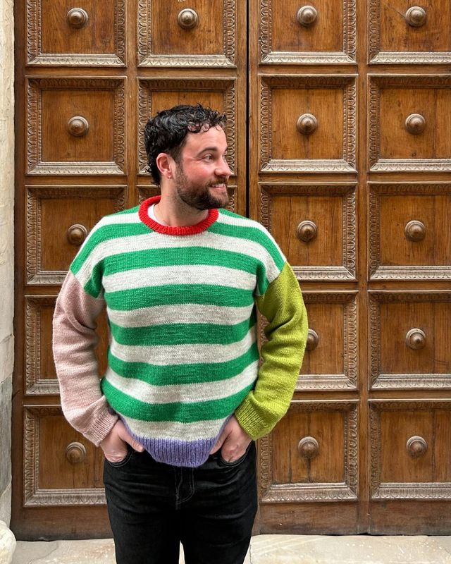 Holger Man Sweater / Petite Knits Pattern