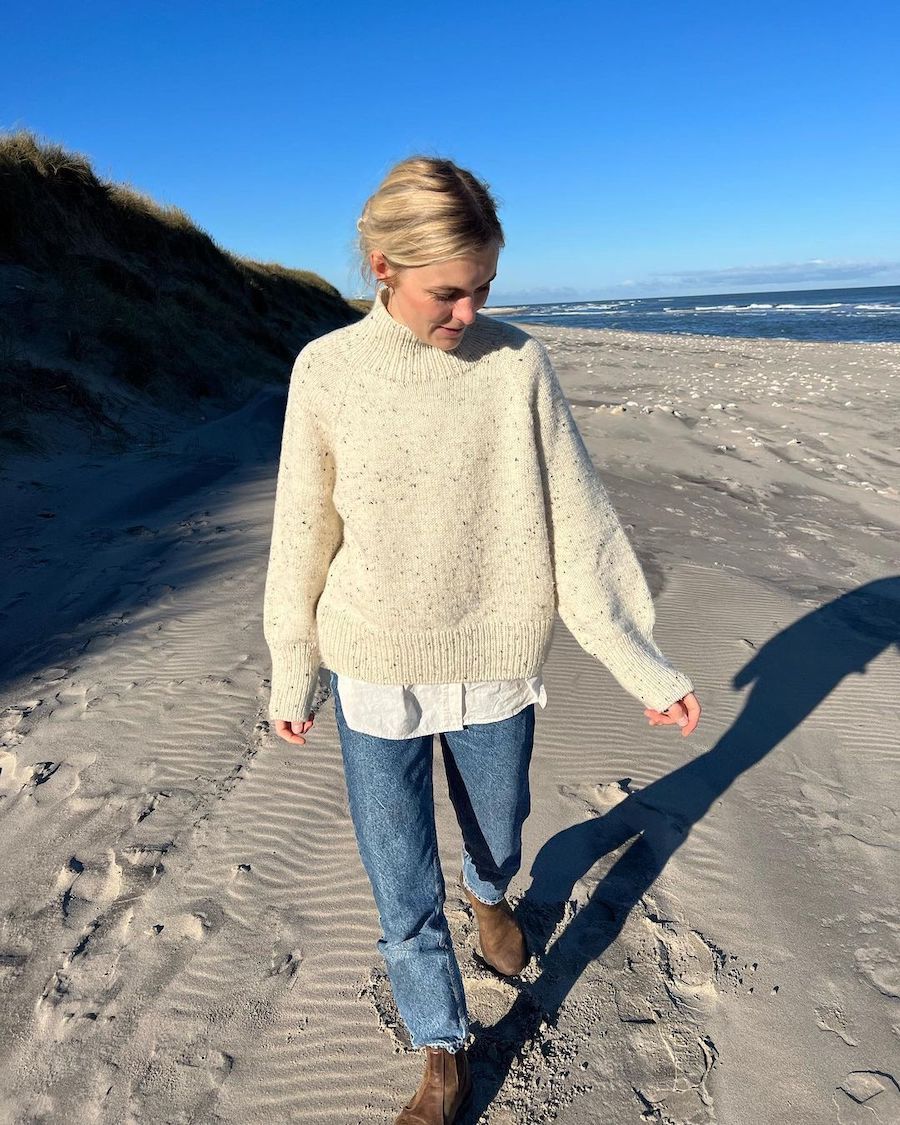 Louvre Sweater / Petite Knits Pattern