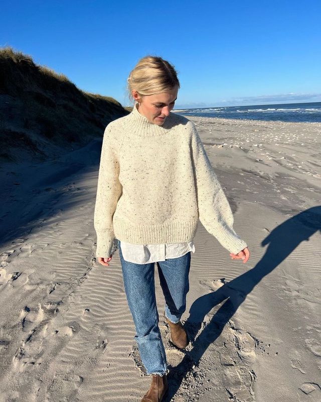 Louvre Sweater / Petite Knits Pattern