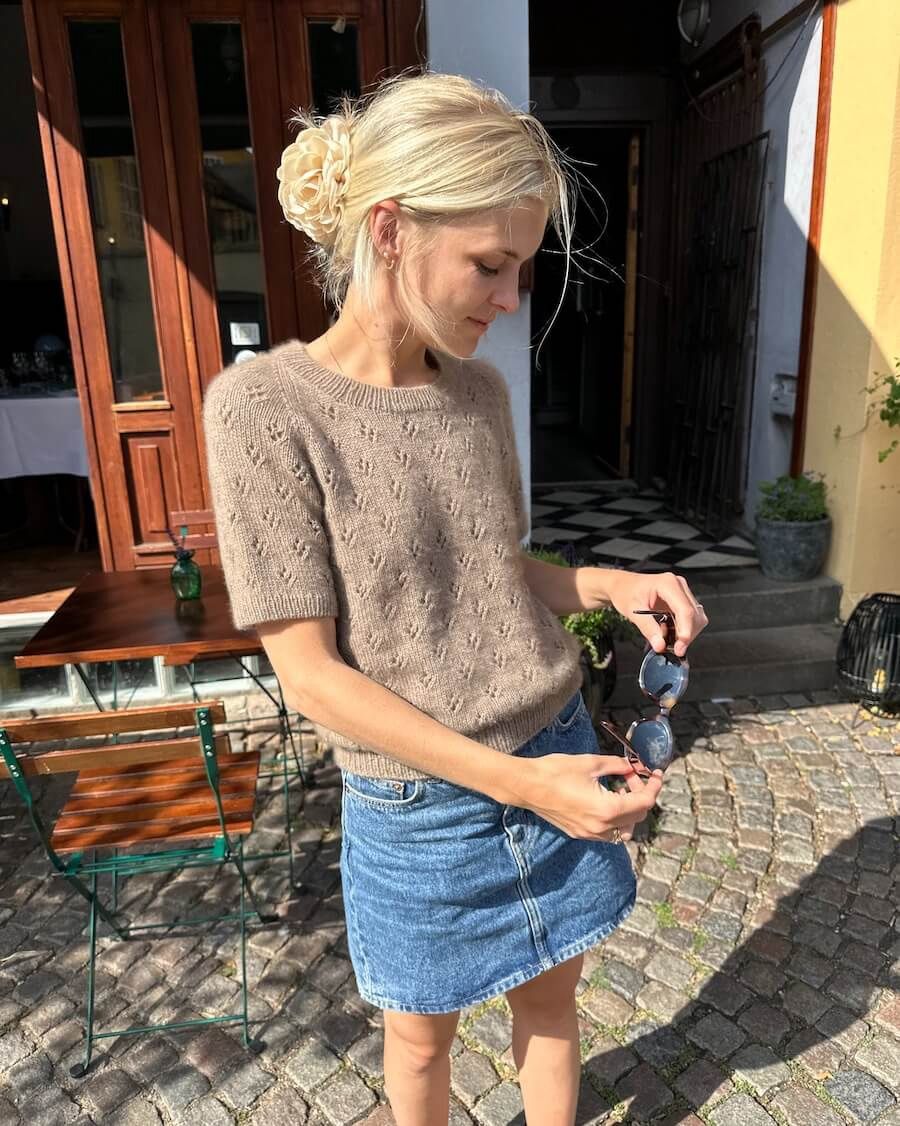 Rigmor Tee / Petite Knits Pattern